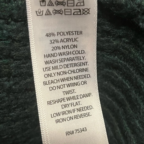 Jessica Simpson Deep Green Oversized Cardigan - Picture 8 of 14